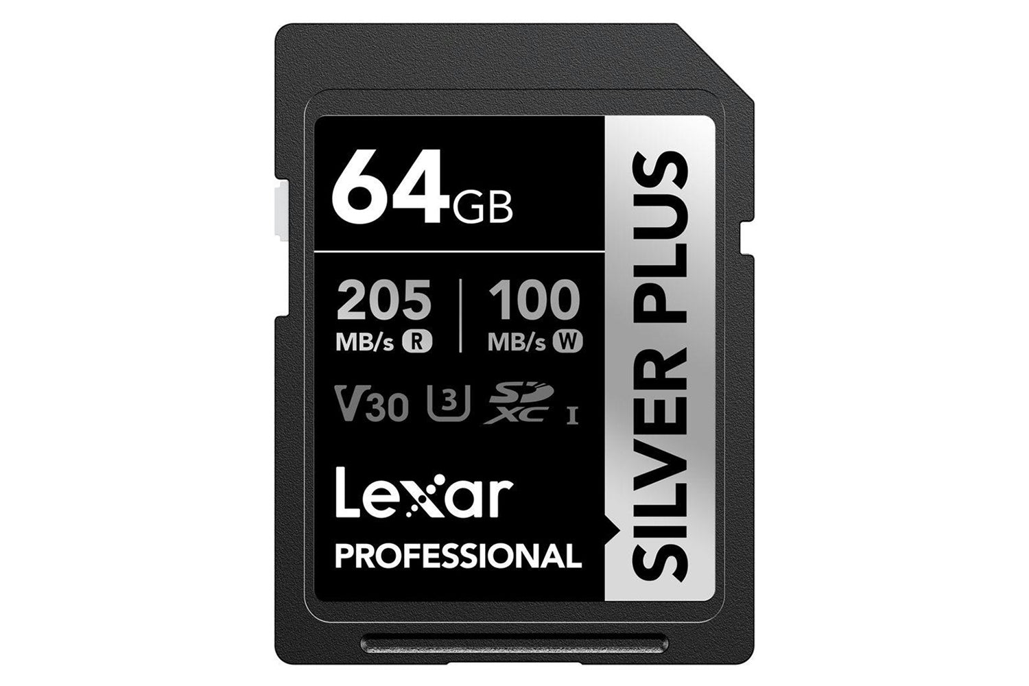 Lexar Professional Silver Plus SDXC UHS-I Memory Cards| 64GB-4
