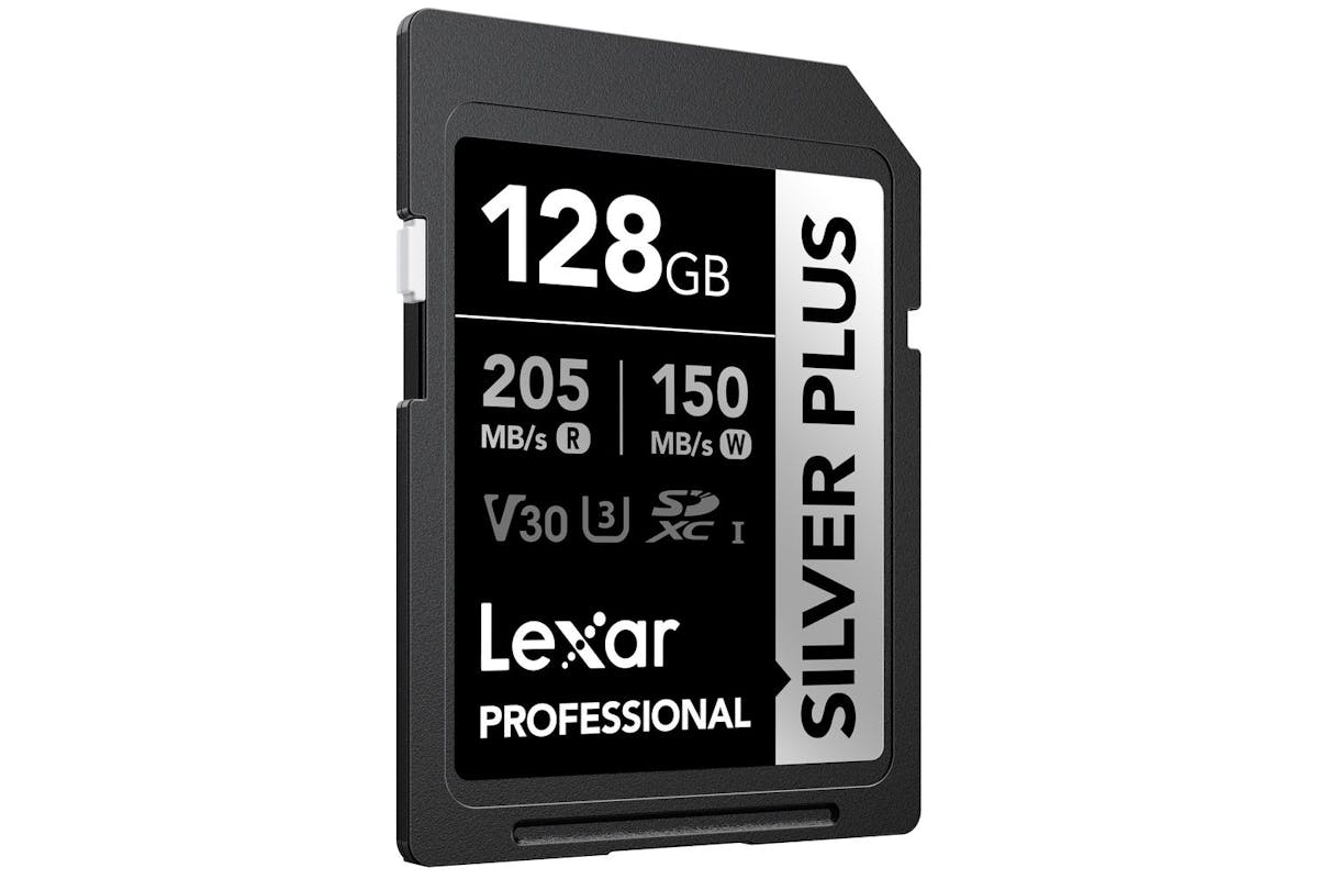 Lexar Professional Silver Plus SDXC UHS-I Memory Card | 128GB-8