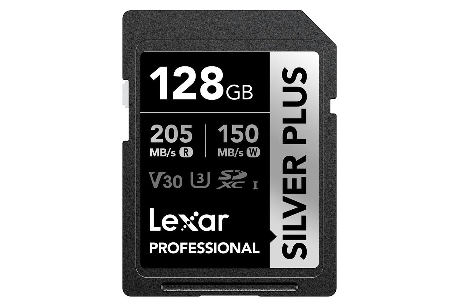 Lexar Professional Silver Plus SDXC UHS-I Memory Card | 128GB-4