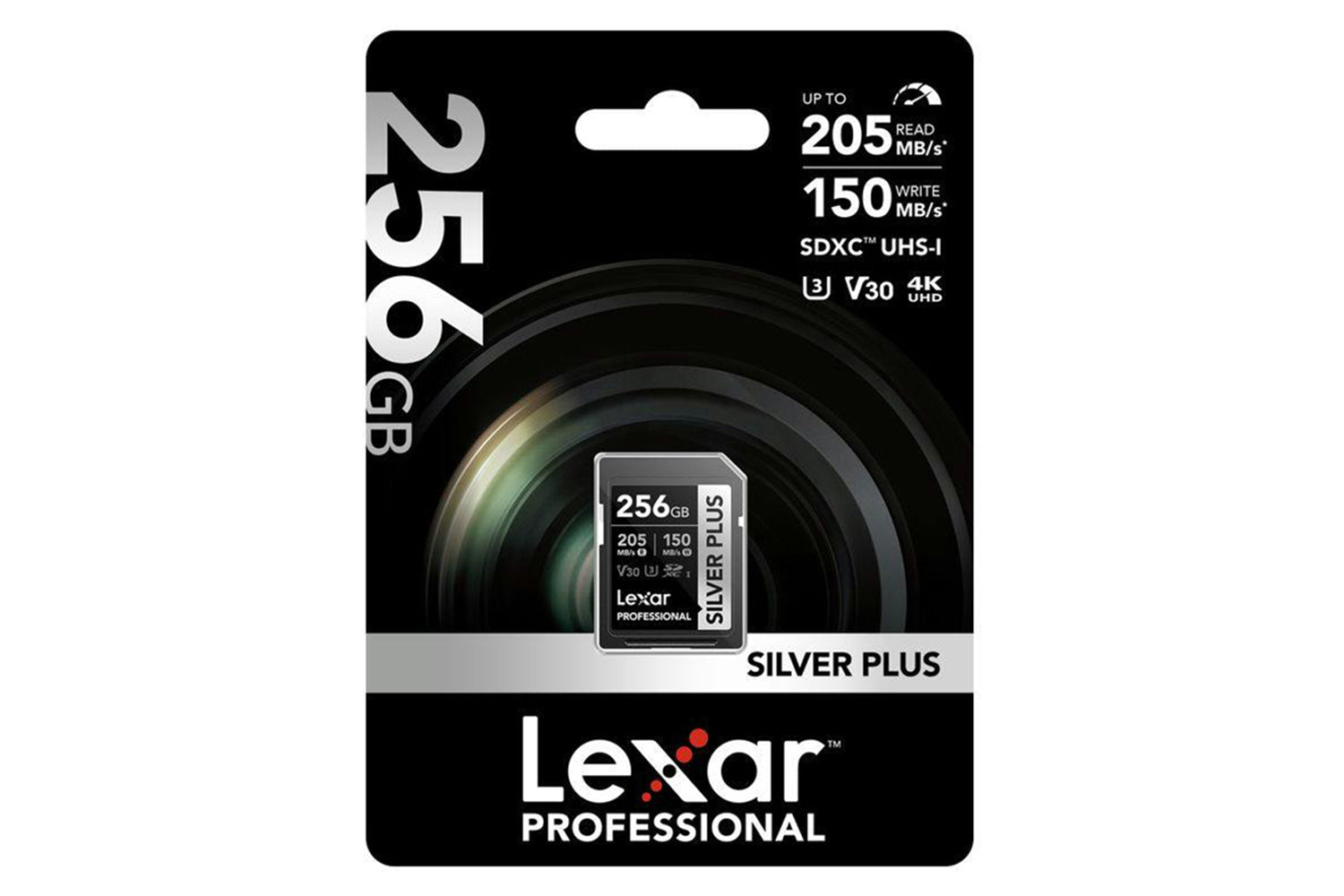 Lexar Professional Silver Plus SDXC UHS-I Memory Card | 256GB
