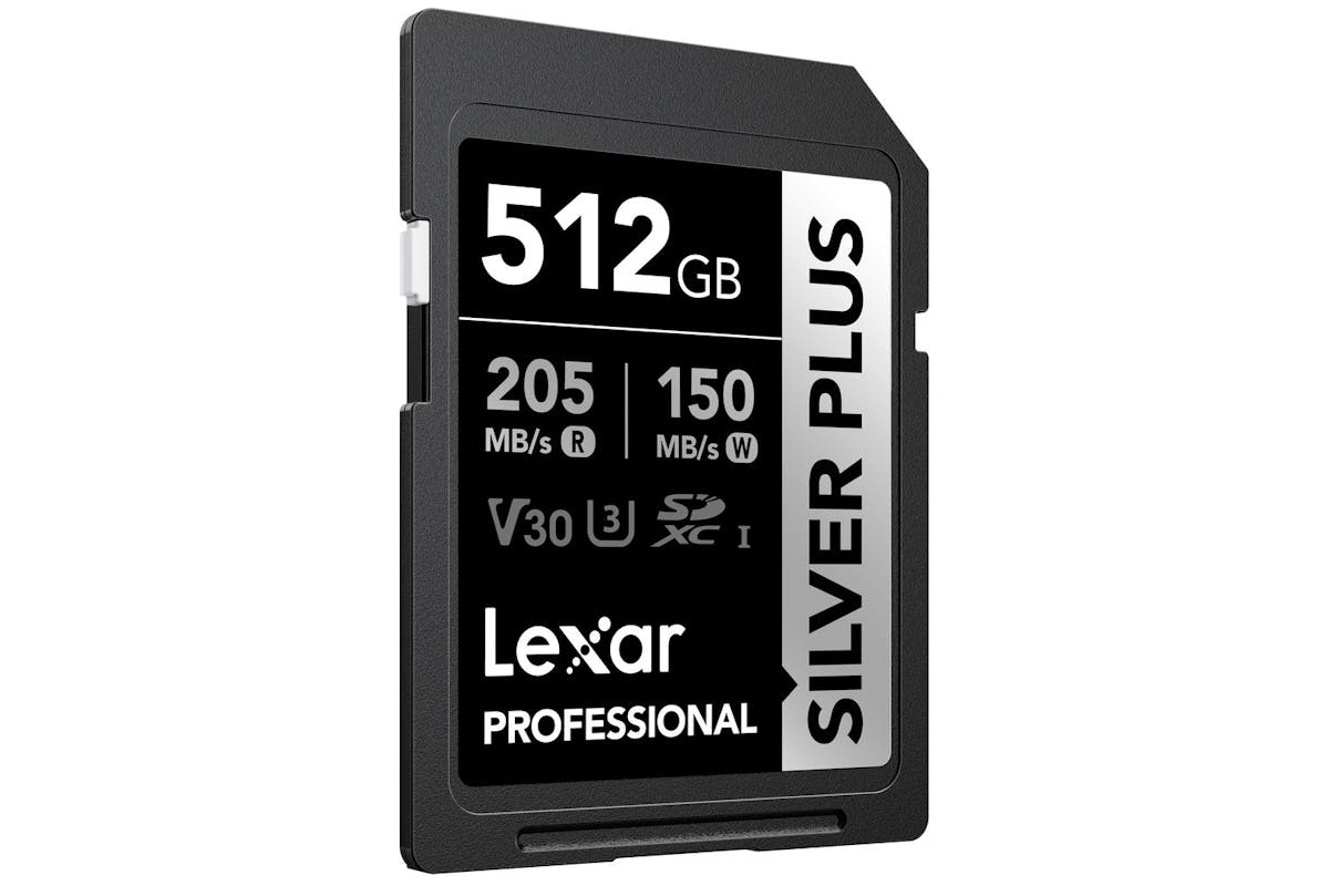 Lexar Professional Silver Plus SDXC UHS-I Memory Card | 512GB-8