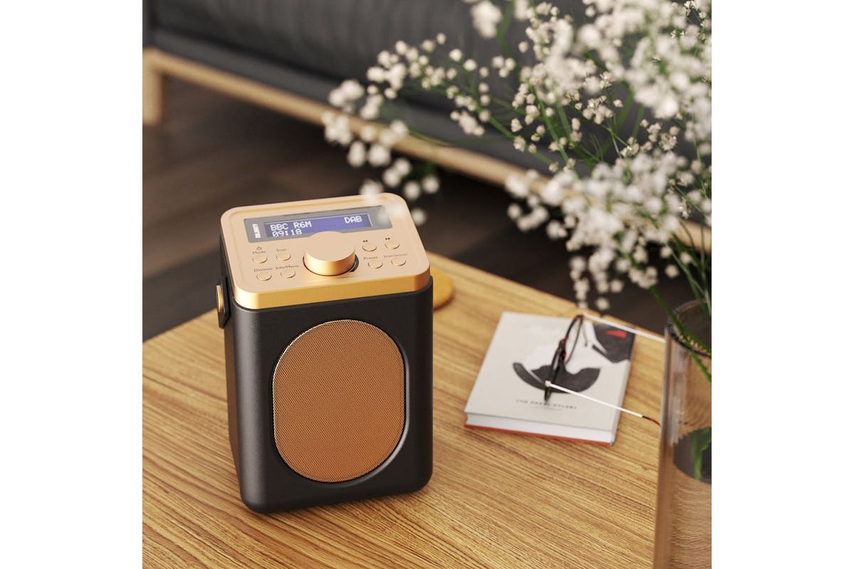 Majority Audio | Little Shelford | Portable Dab Radio | Black