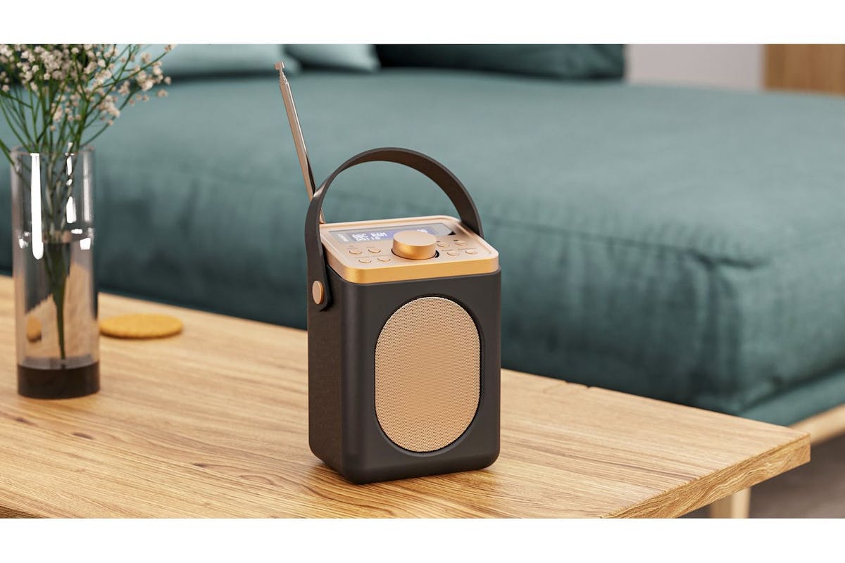 Majority Audio | Little Shelford | Portable Dab Radio | Black-2