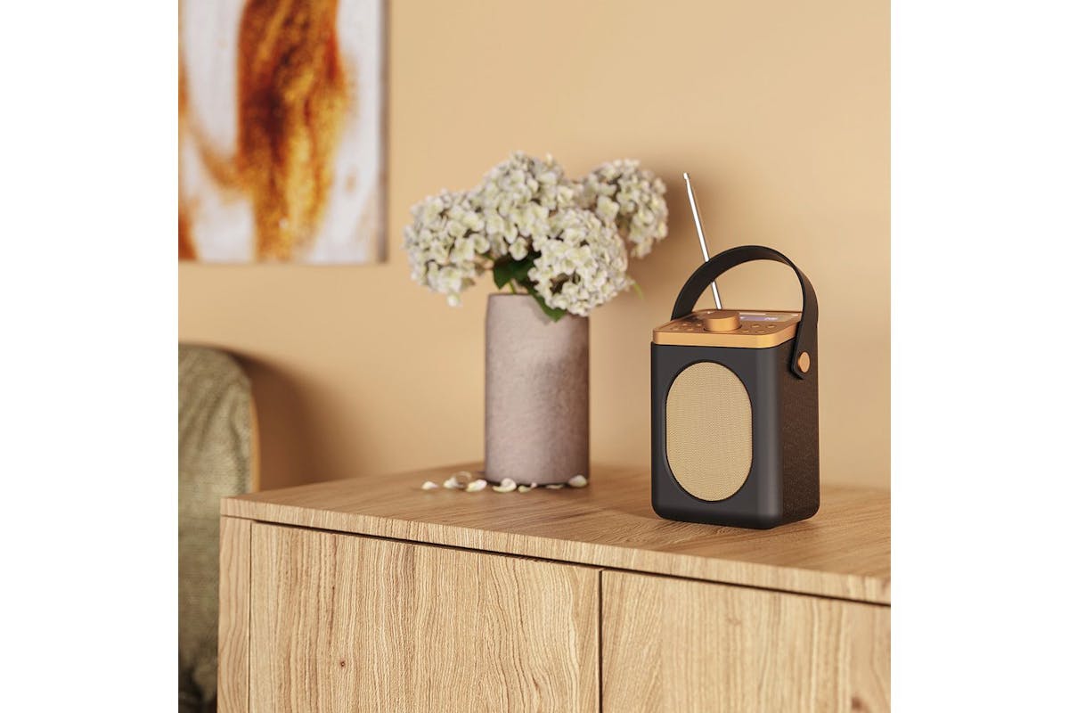 Majority Audio | Little Shelford | Portable Dab Radio | Black-3