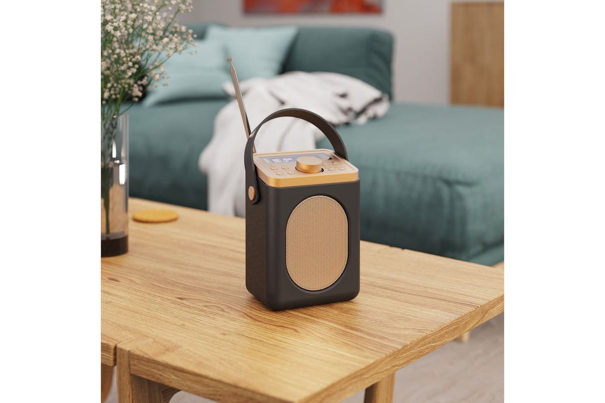 Majority Audio | Little Shelford | Portable Dab Radio | Black-4
