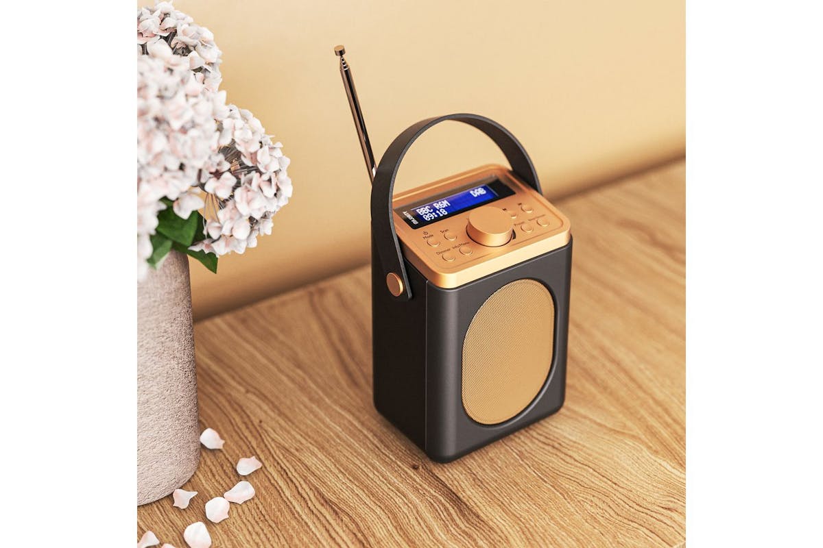 Majority Audio | Little Shelford | Portable Dab Radio | Black-5
