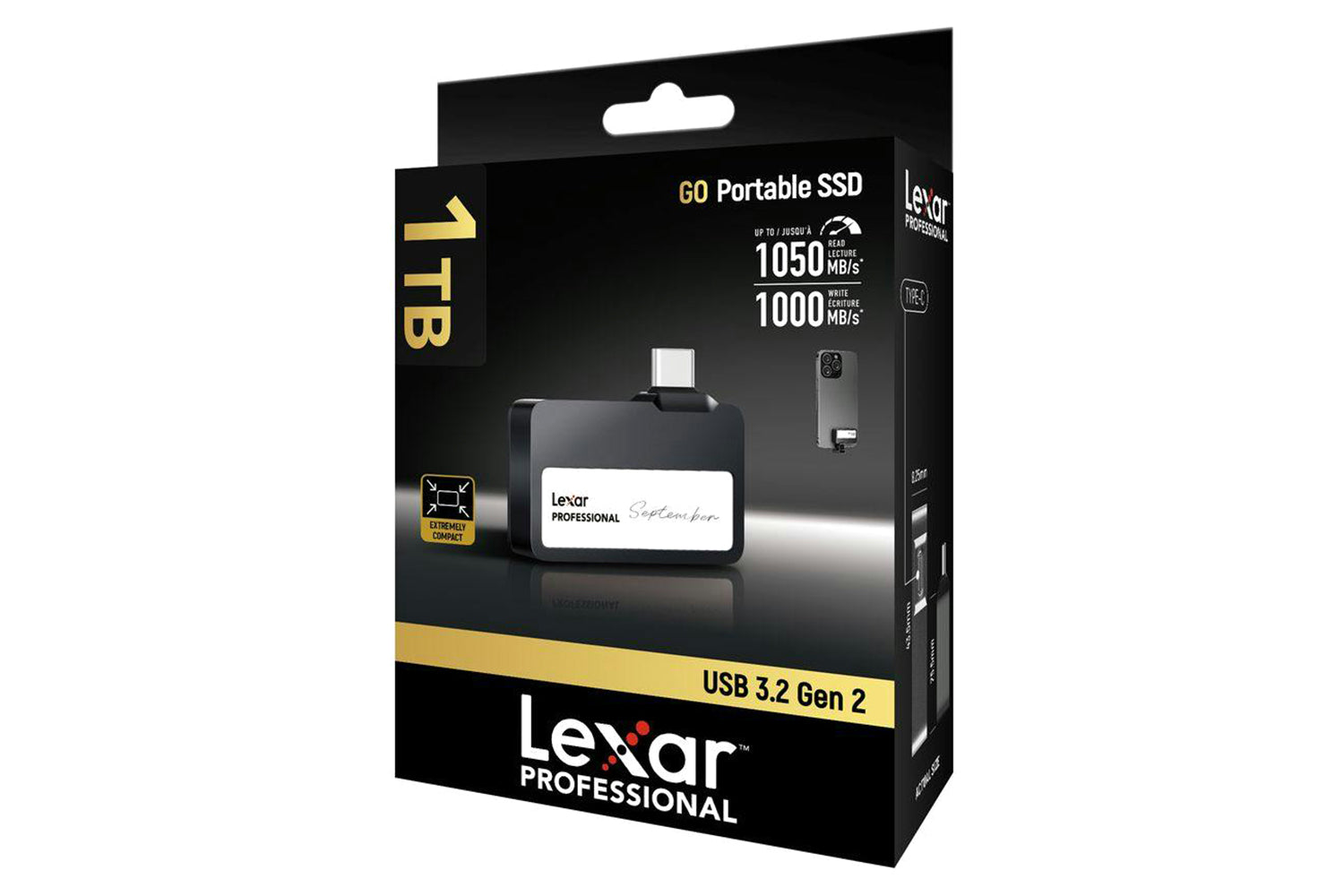 Lexar Professional Go External Portable SSD USB 3. 2 Gen 2 | 1TB-5