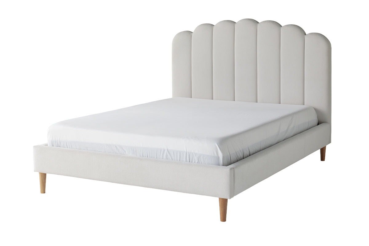 Lucy Bed Frame | Double | 4ft6 | Oat-4