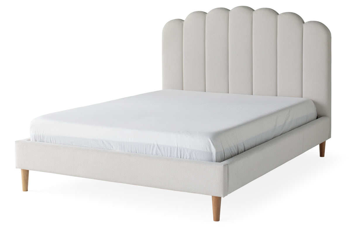 Lucy Bed Frame | King | 5ft | Oat-2