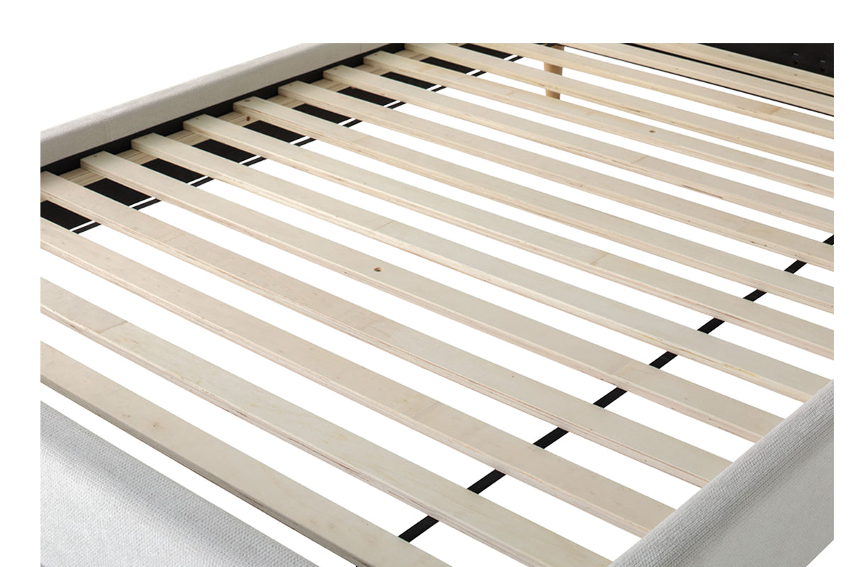 Lucy Bed Frame | Double | 4ft6 | Oat-7
