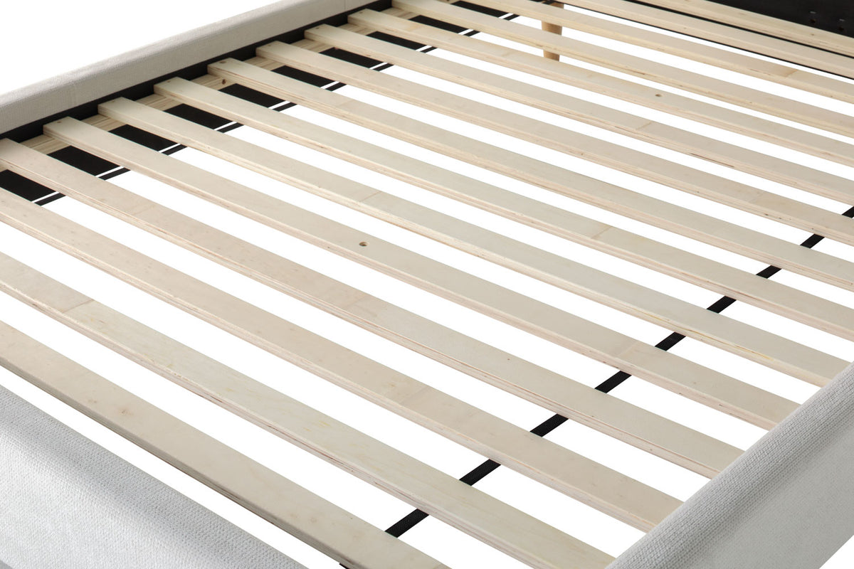 Lucy Bed Frame | King | 5ft | Oat-5
