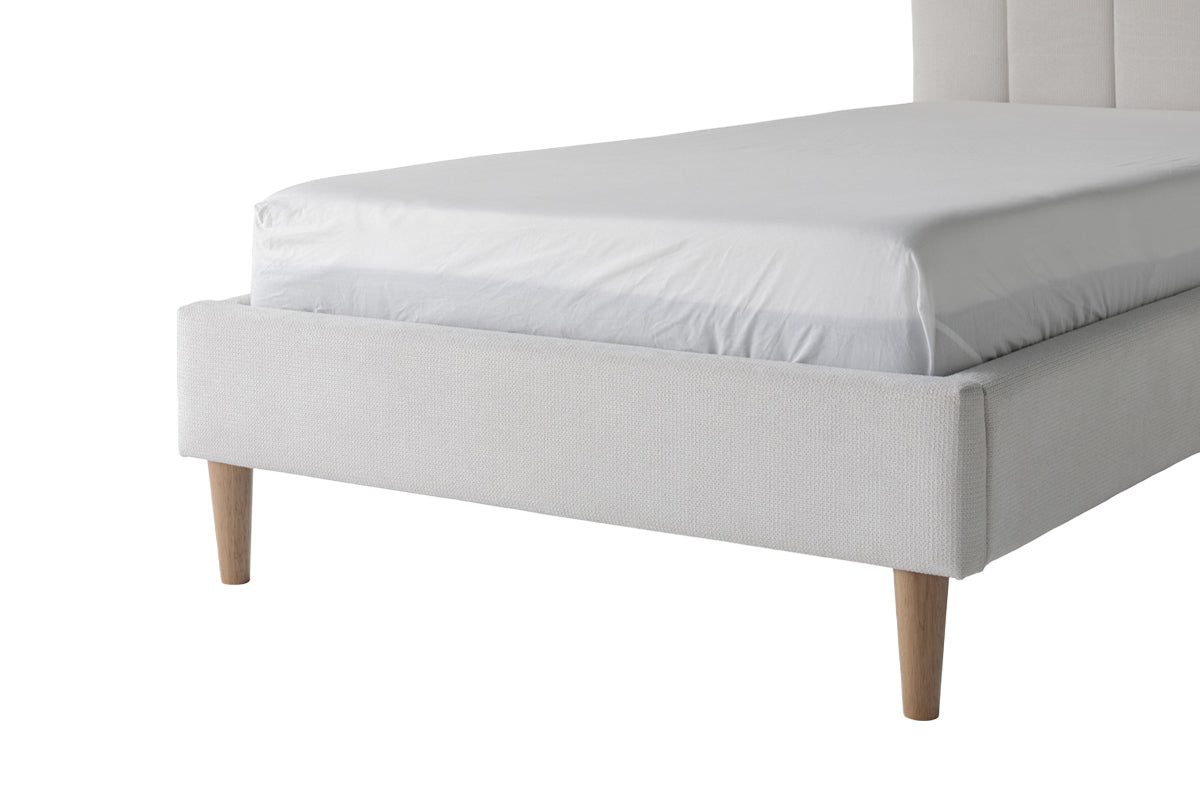 Lucy Bed Frame | Single | 3ft | Oat-8