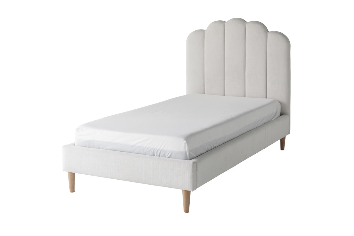Lucy Bed Frame | Single | 3ft | Oat-4