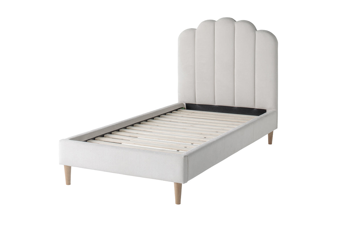 Lucy Bed Frame | Single | 3ft | Oat-5