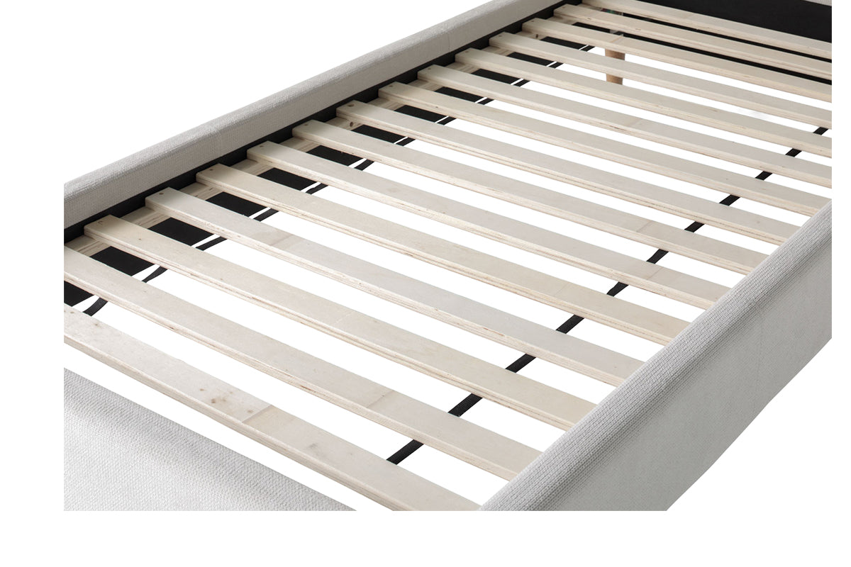 Lucy Bed Frame | Single | 3ft | Oat-6