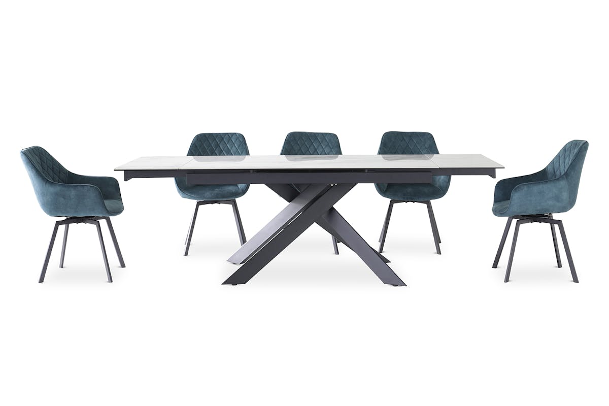 Lumi Rectangular Extending Dining Table-7