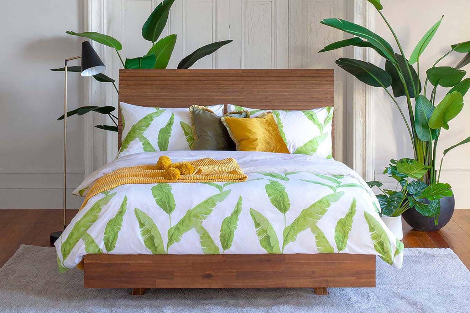 Mooring Bed Frame | King | 5ft | Natural