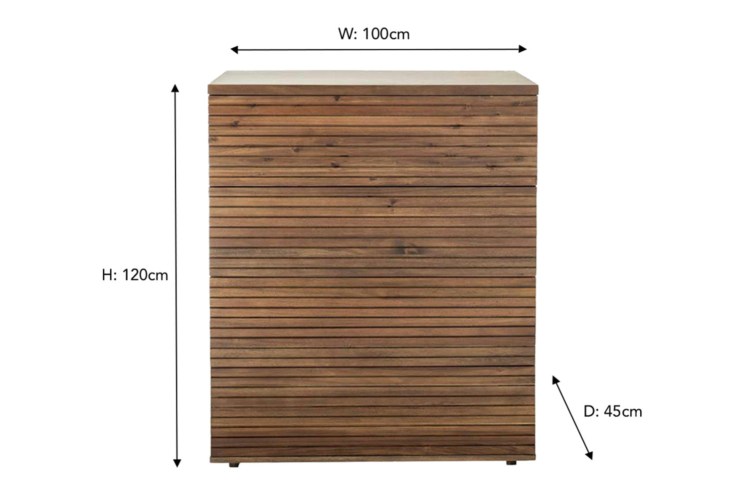 Mooring Chest Of Drawer | 4 Drawer | Natural-3