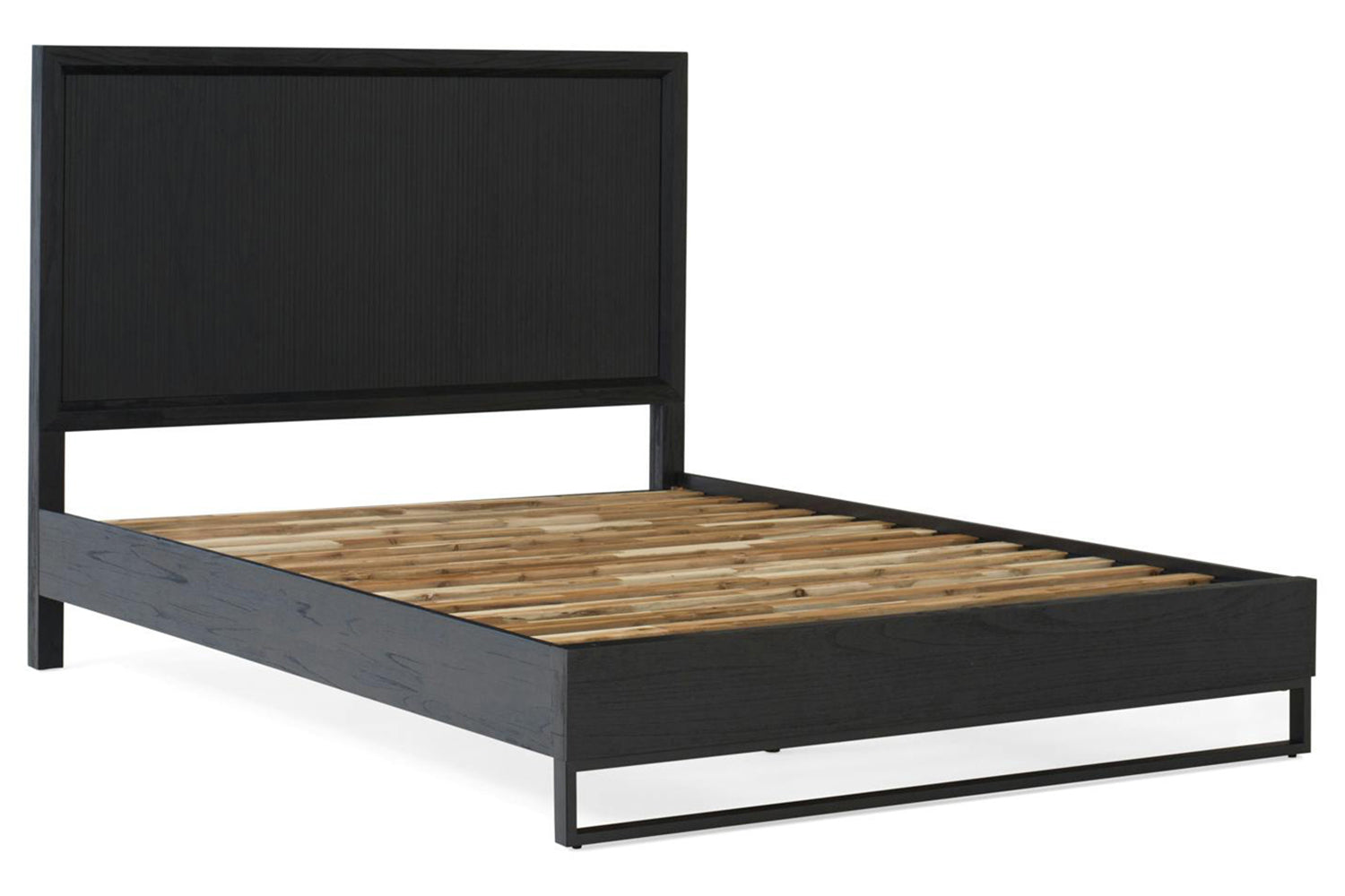 Teca Bed Frame | King | 5ft | Matt Black-7