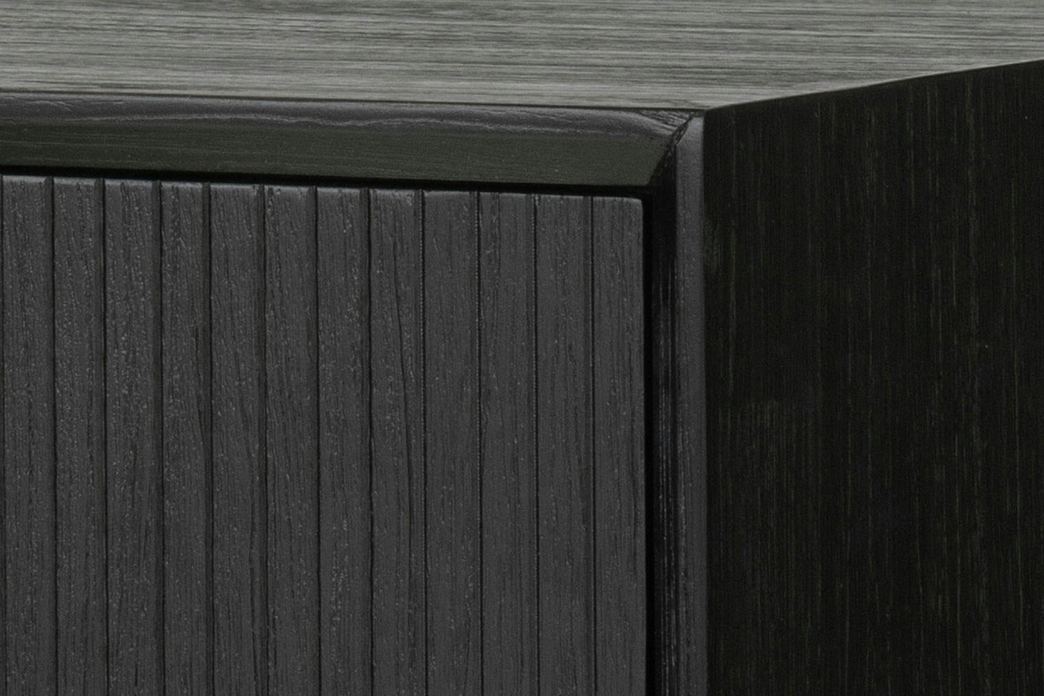 Teca Dresser | 6 Drawer | Matt Black-8
