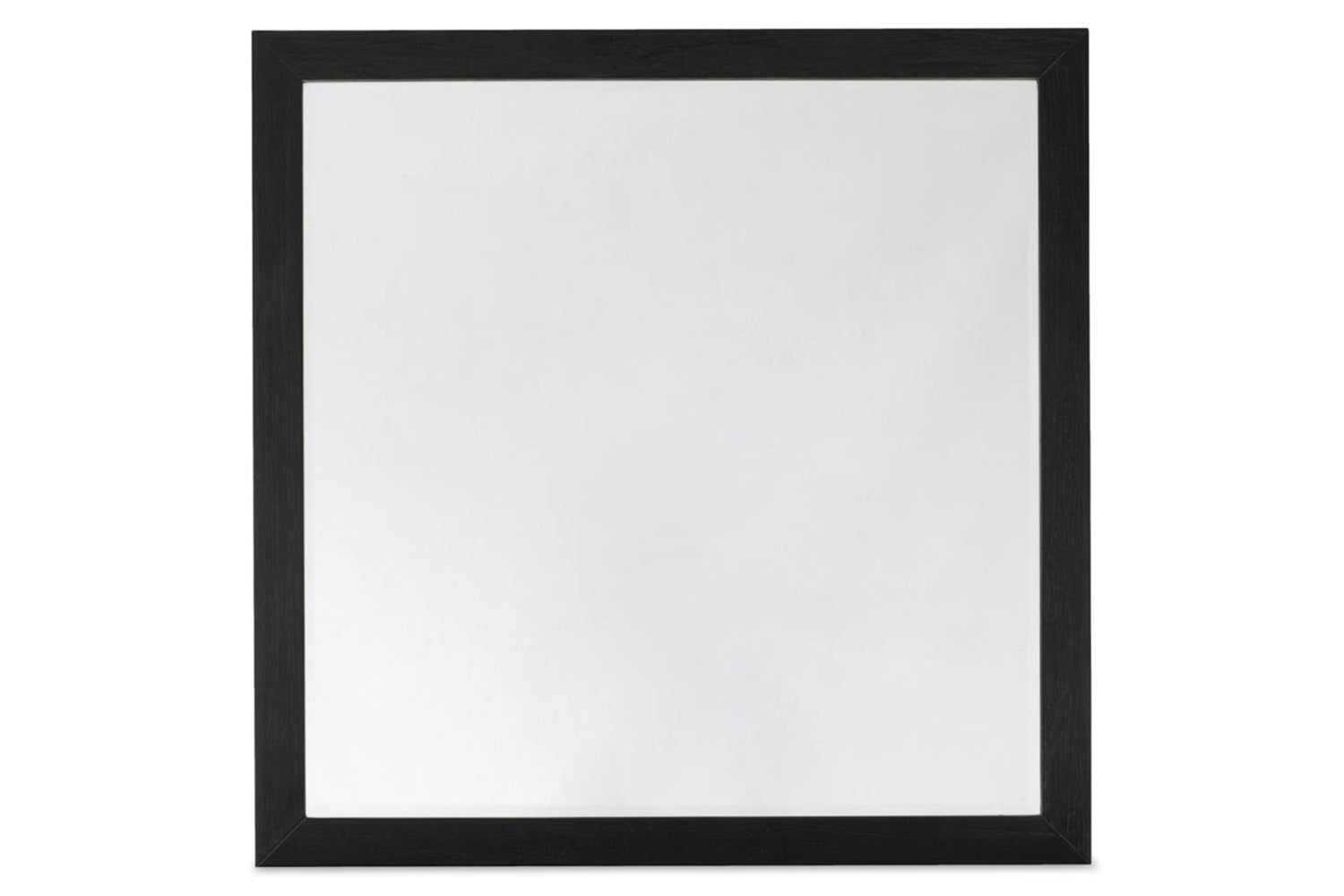 Teca Dresser Mirror | Matt Black | 100 x 100 cm