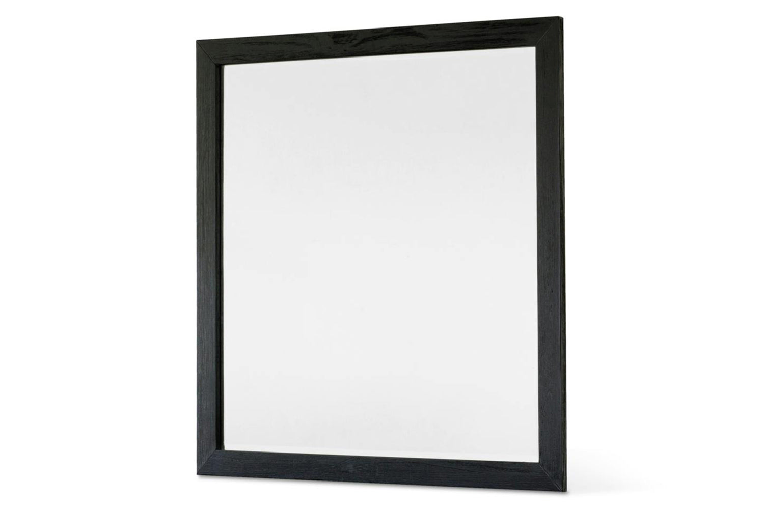 Teca Dresser Mirror | Matt Black | 100 x 100 cm-2