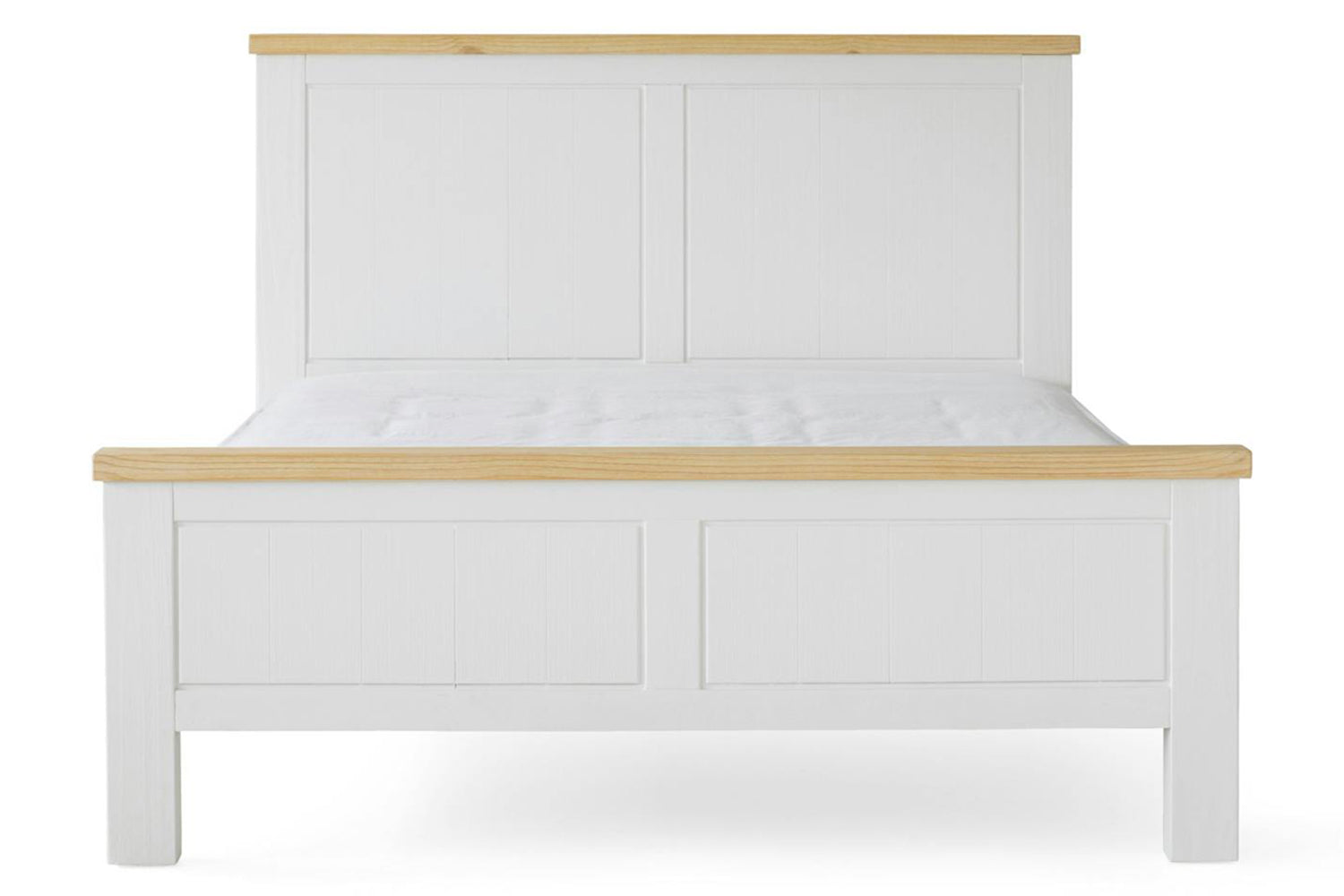 Cotswold Bed Frame | Super King | 6ft | White/Natural-2