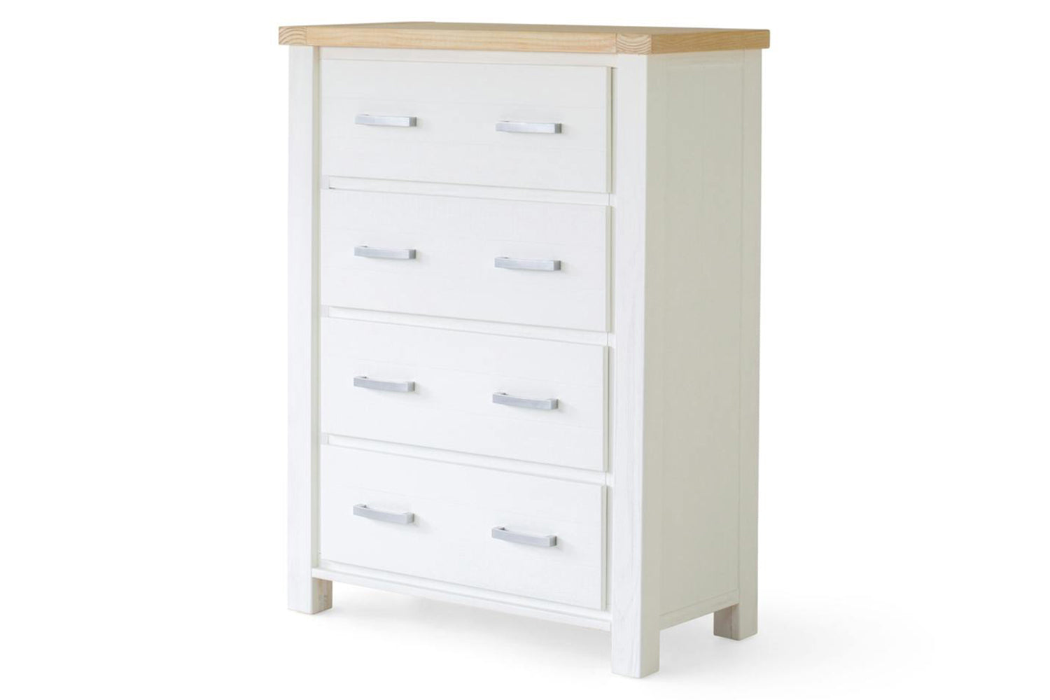 Cotswold Chest Of Drawer | 4 Drawer | White/Natural-4