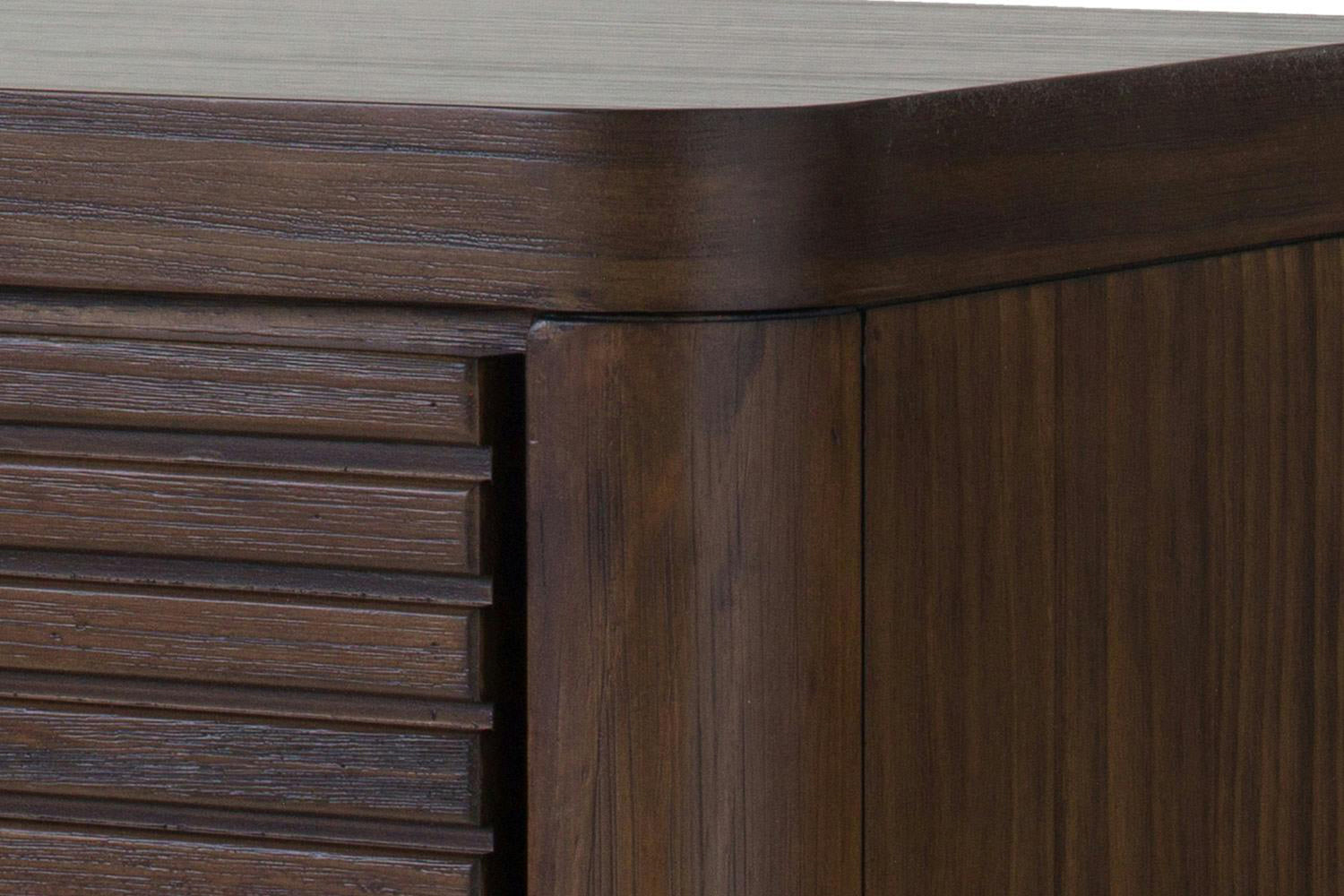 Brunswick Bedside Locker | 2 Drawer | Deep Brown-9