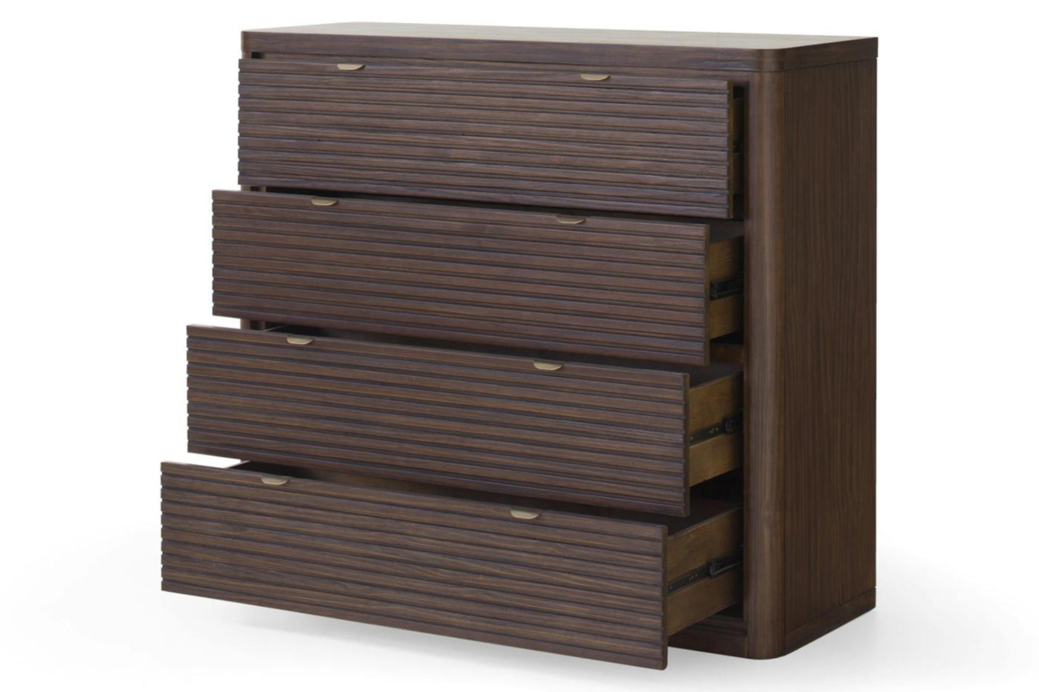 Brunswick Chest Of Drawer | 4 Drawer | Deep Brown-5