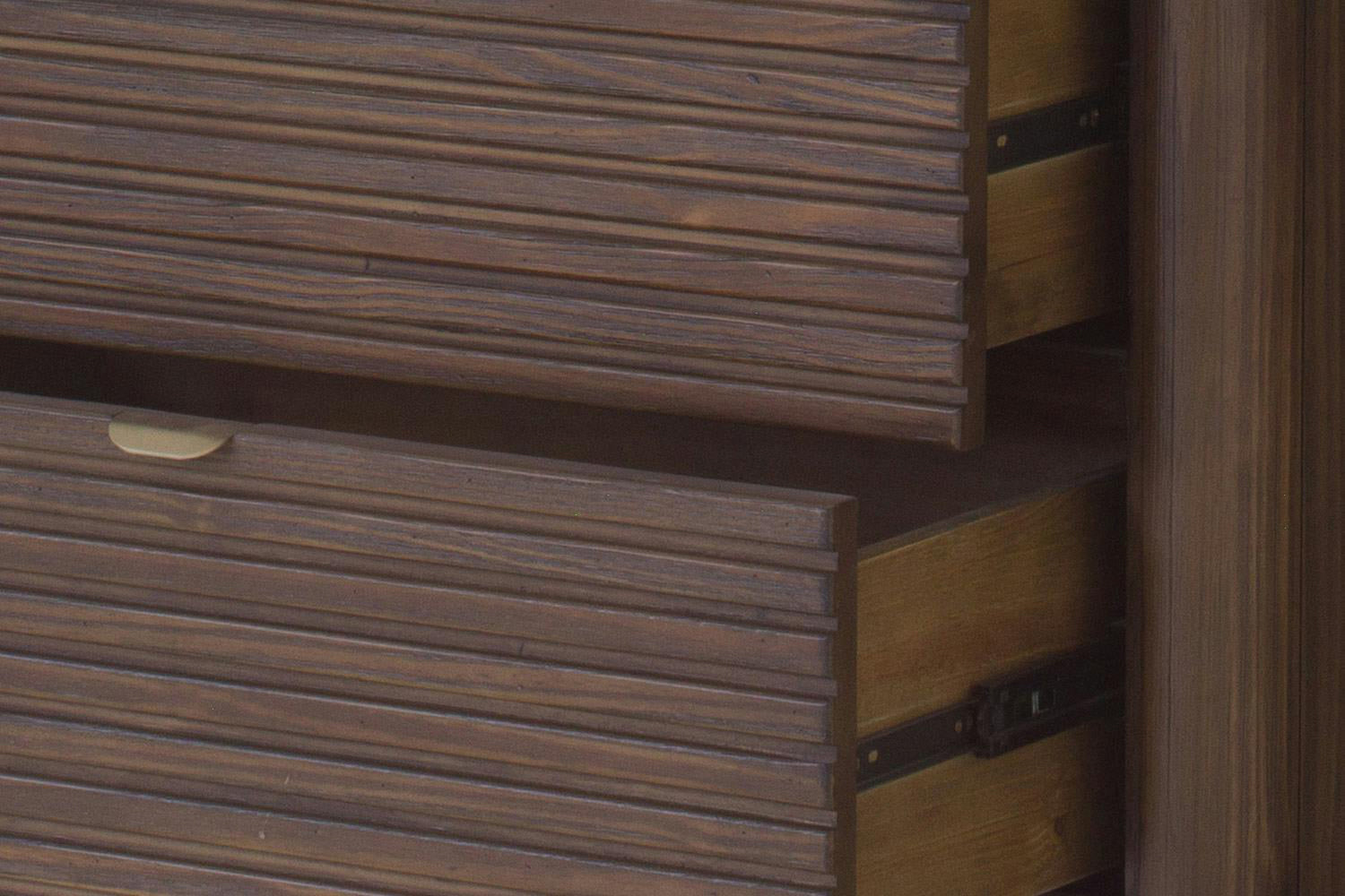 Brunswick Dresser | 6 Drawer | Deep Brown-7