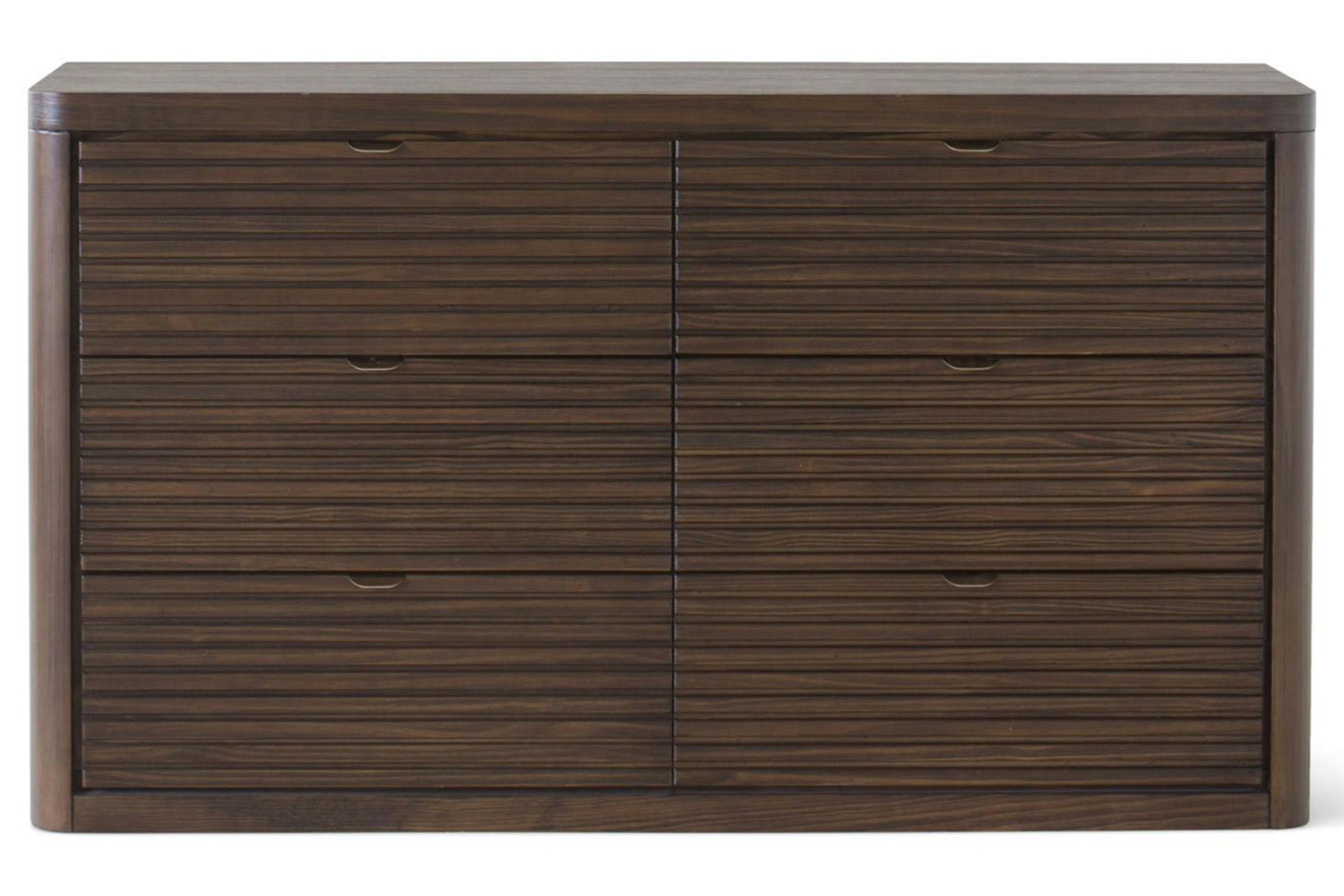 Brunswick Dresser | 6 Drawer | Deep Brown
