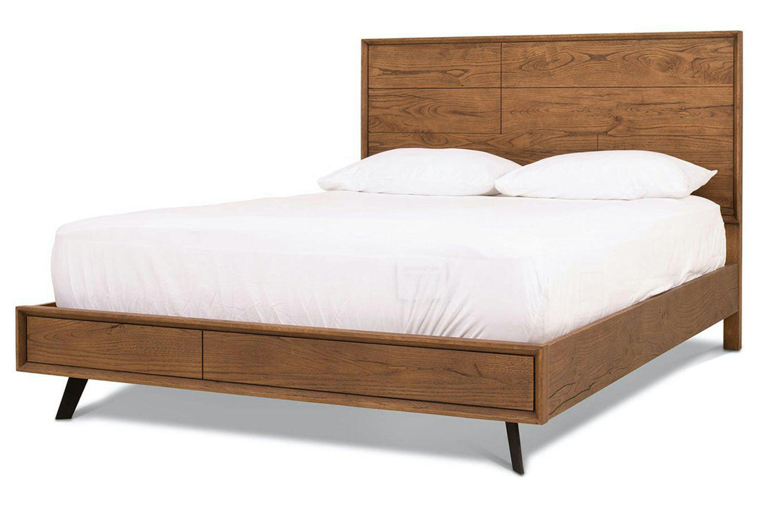 Hamilton Bed Frame | Super King | 6ft | Aged Oak Veneer-3