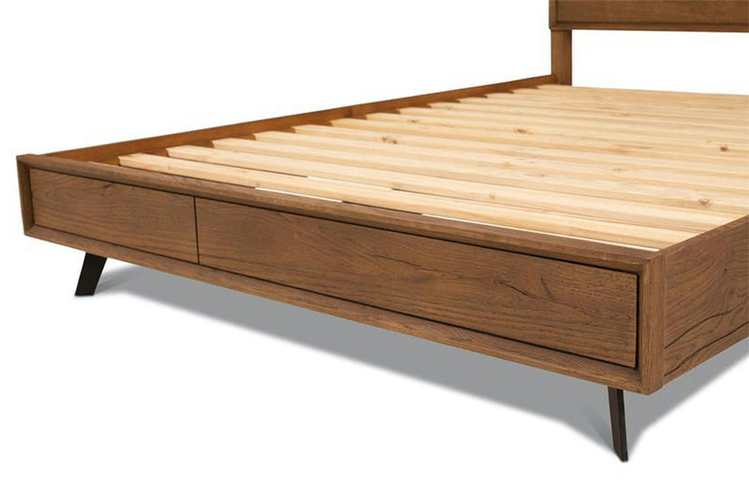 Hamilton Bed Frame | Super King | 6ft | Aged Oak Veneer-6