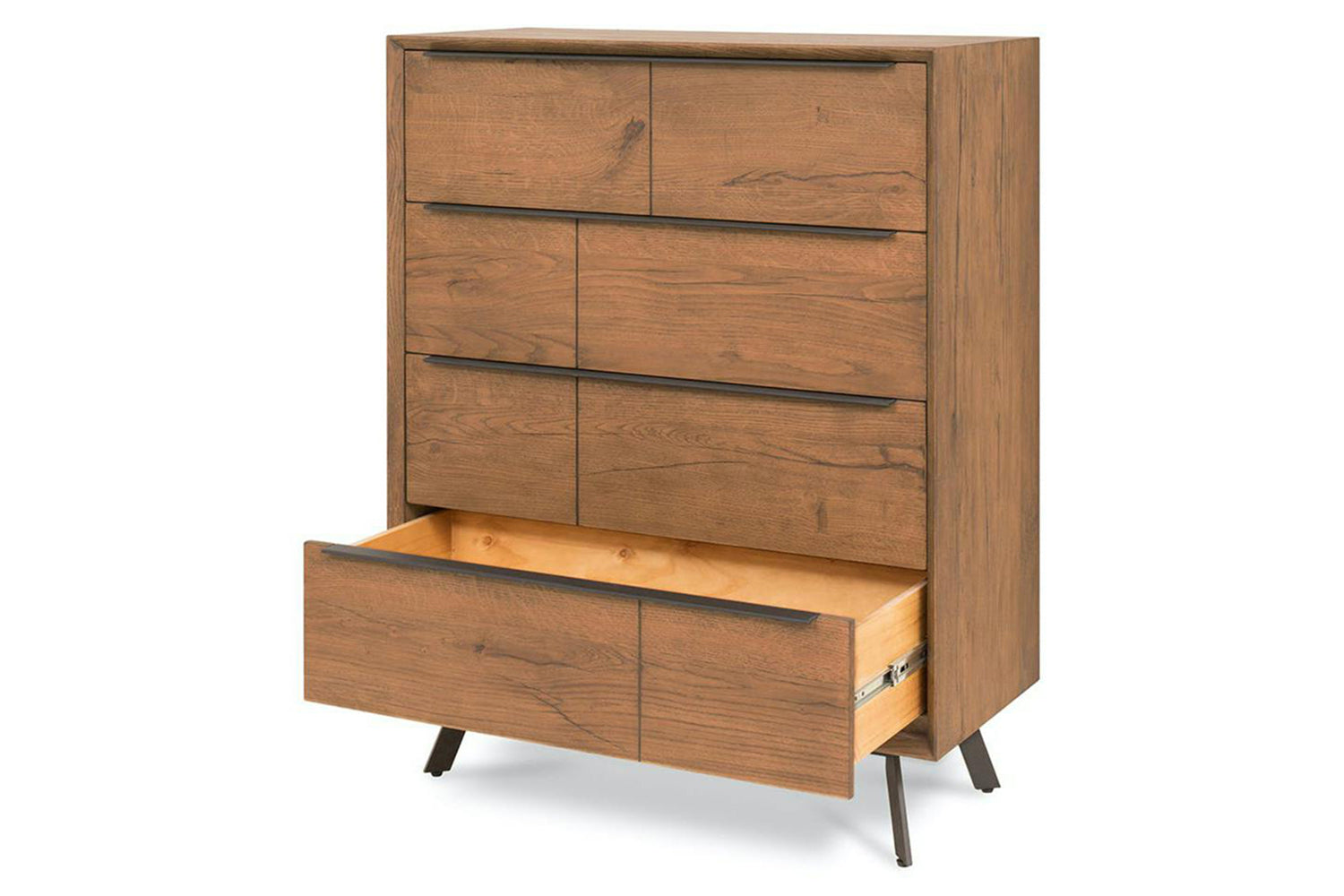 Hamilton Chest Of Drawer | 4 Drawer | Aged Oak Veneer-4