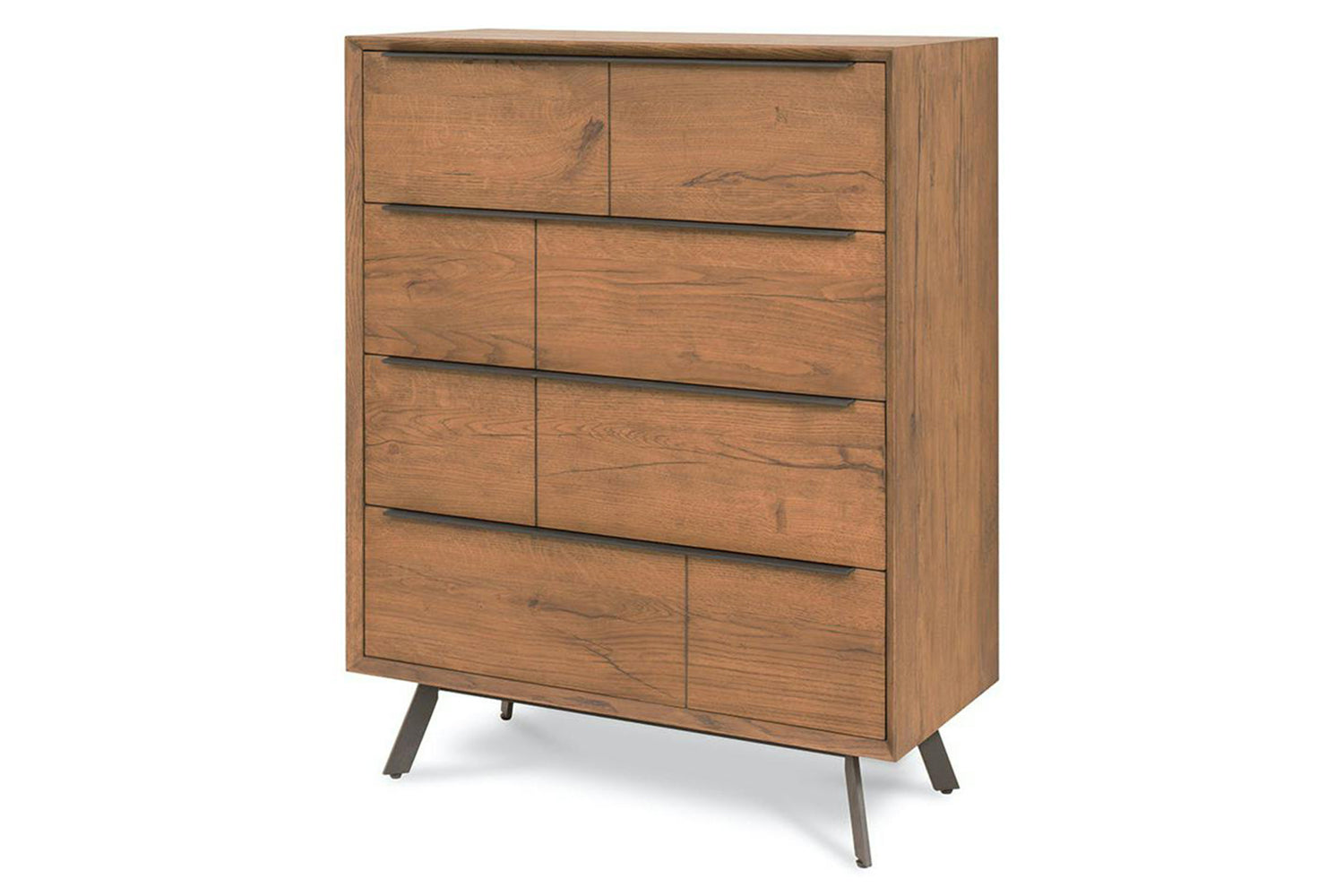 Hamilton Chest Of Drawer | 4 Drawer | Aged Oak Veneer-2