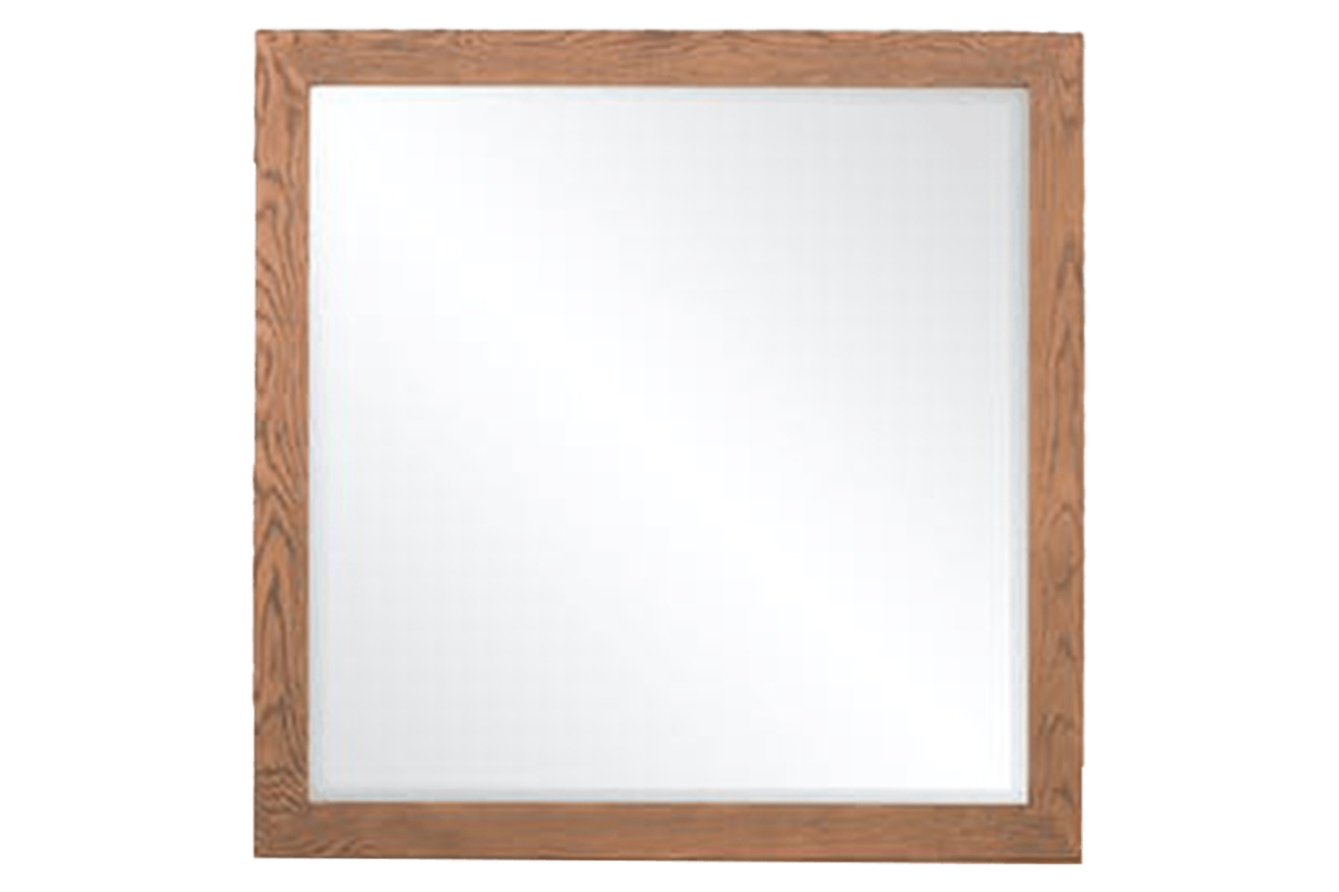 Hamilton Dresser Mirror | Aged Oak Veneer | 90 x 90 cm