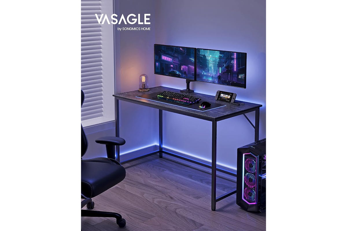 Vasagle Metal Computer Desk | Black-2