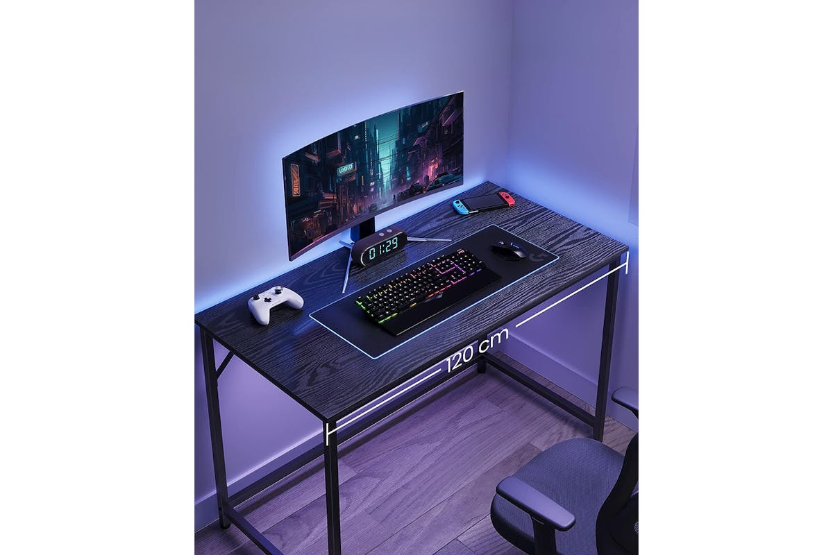 Vasagle Metal Computer Desk | Black-6