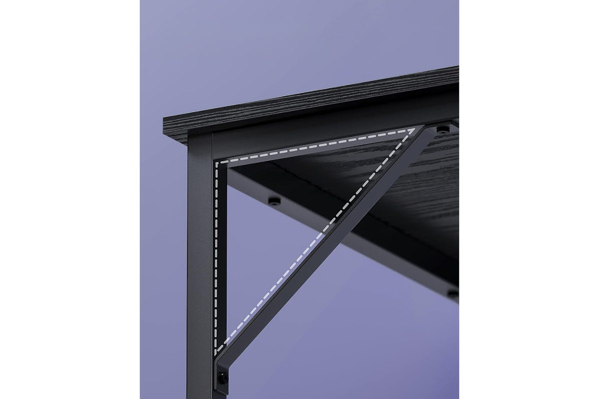Vasagle Metal Computer Desk | Black-5