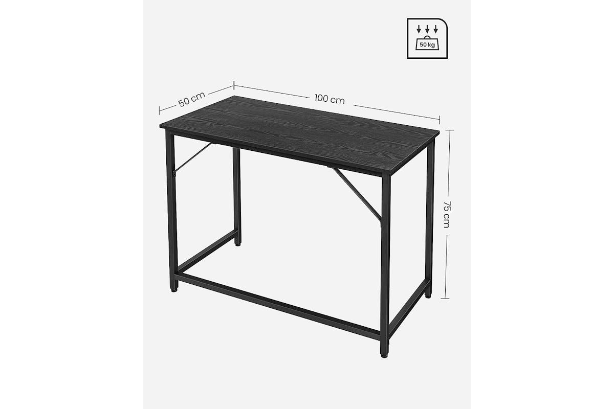 Vasagle Computer Desk | Black-4