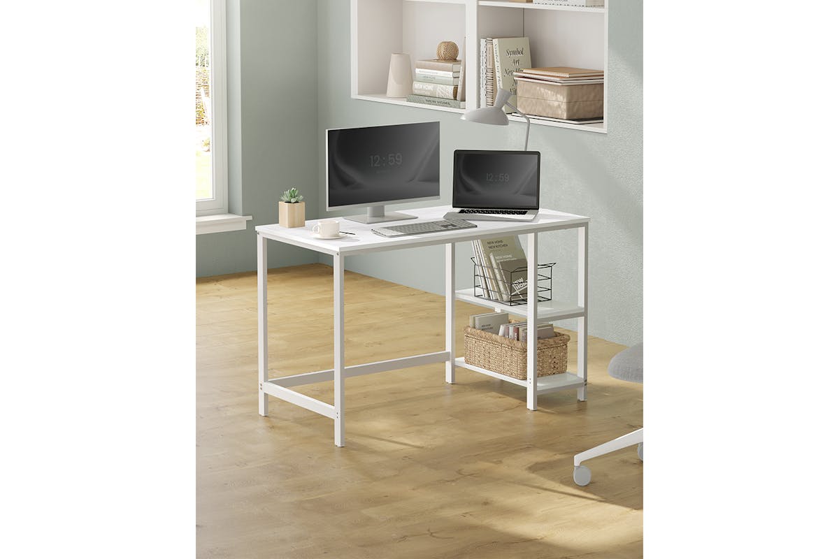 Vasagle Computer Desk | Maple White-2