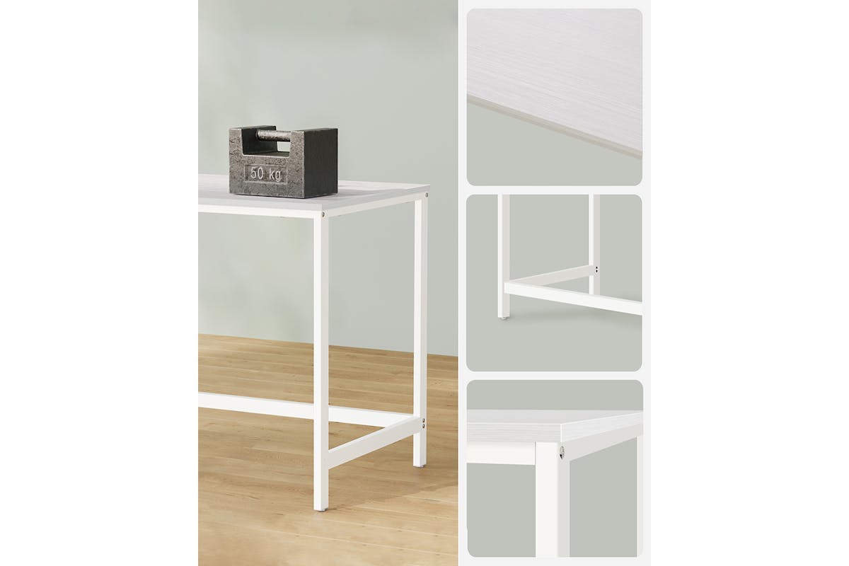 Vasagle Computer Desk | Maple White-4