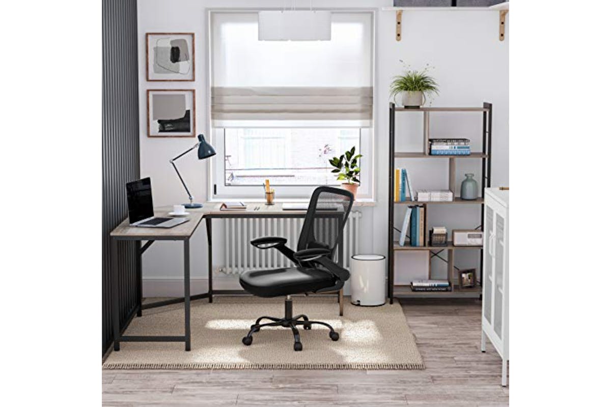 Vasagle L-Shaped Computer Desk | Greige/Black-3