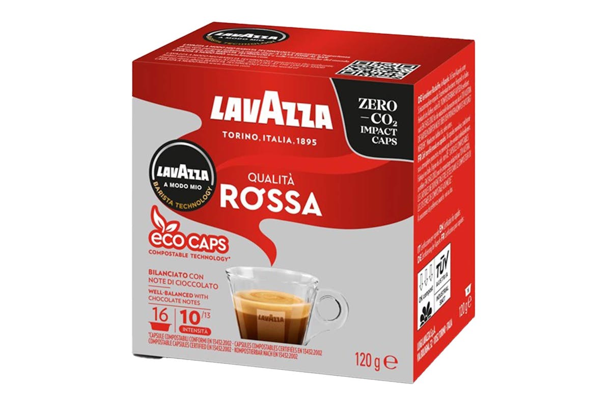 Lavazza A Modo Mio Qualita Rossa Compostable Coffee Capsule | 8985