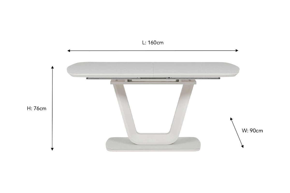 Riyah Extending Dining Table | 120 - 160 cm | Colour Options-4