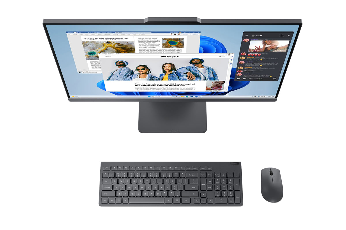 Lenovo IdeaCentre Ryzen 7 | 16GB | 512GB | 27" All in One Grey | F0HQ0088UK-3