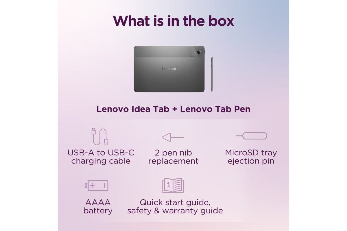 Lenovo Idea Tab 11" + Pen | 8GB | 128GB | Luna Grey-9