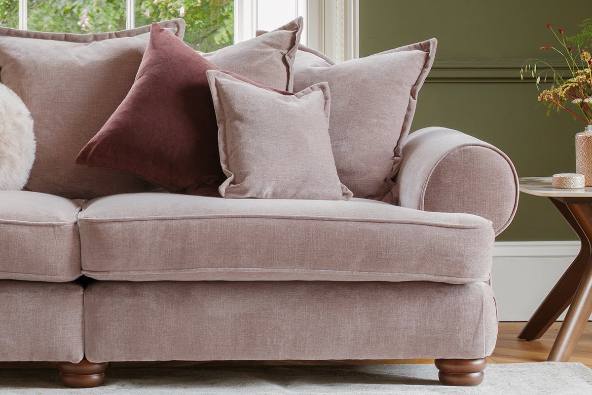 Charlotte 4 Seater | Fabric | Latte-8