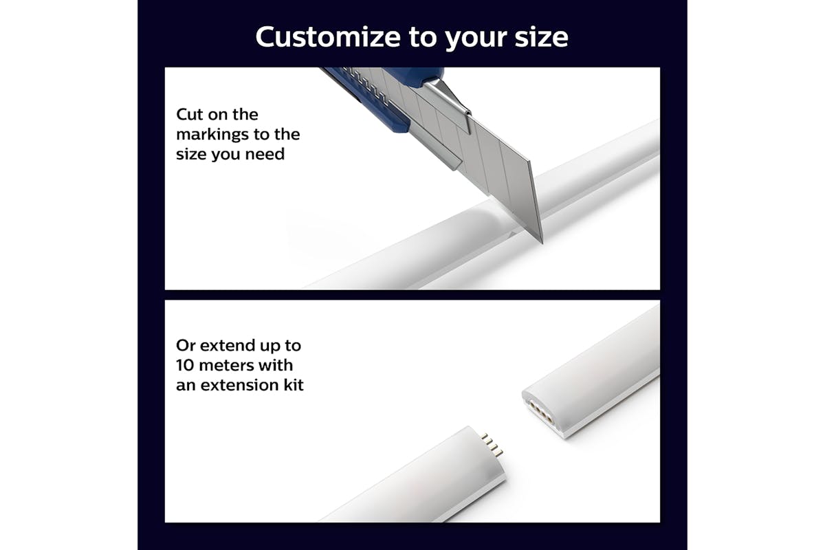 Philips Hue 2m Gradient Lightstrip | White-14
